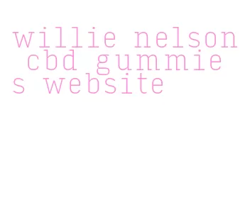 willie nelson cbd gummies website