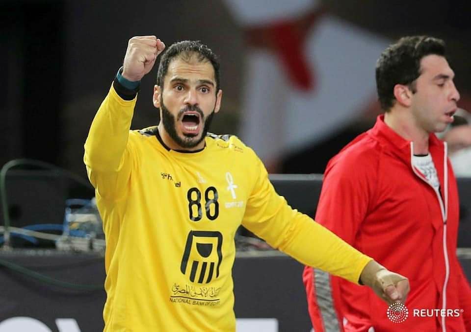 كريم هنداوى حارس المنتخب: مستقبل كرة اليد فى مصر بخير وفخور بكل اللاعبين -  اليوم السابع